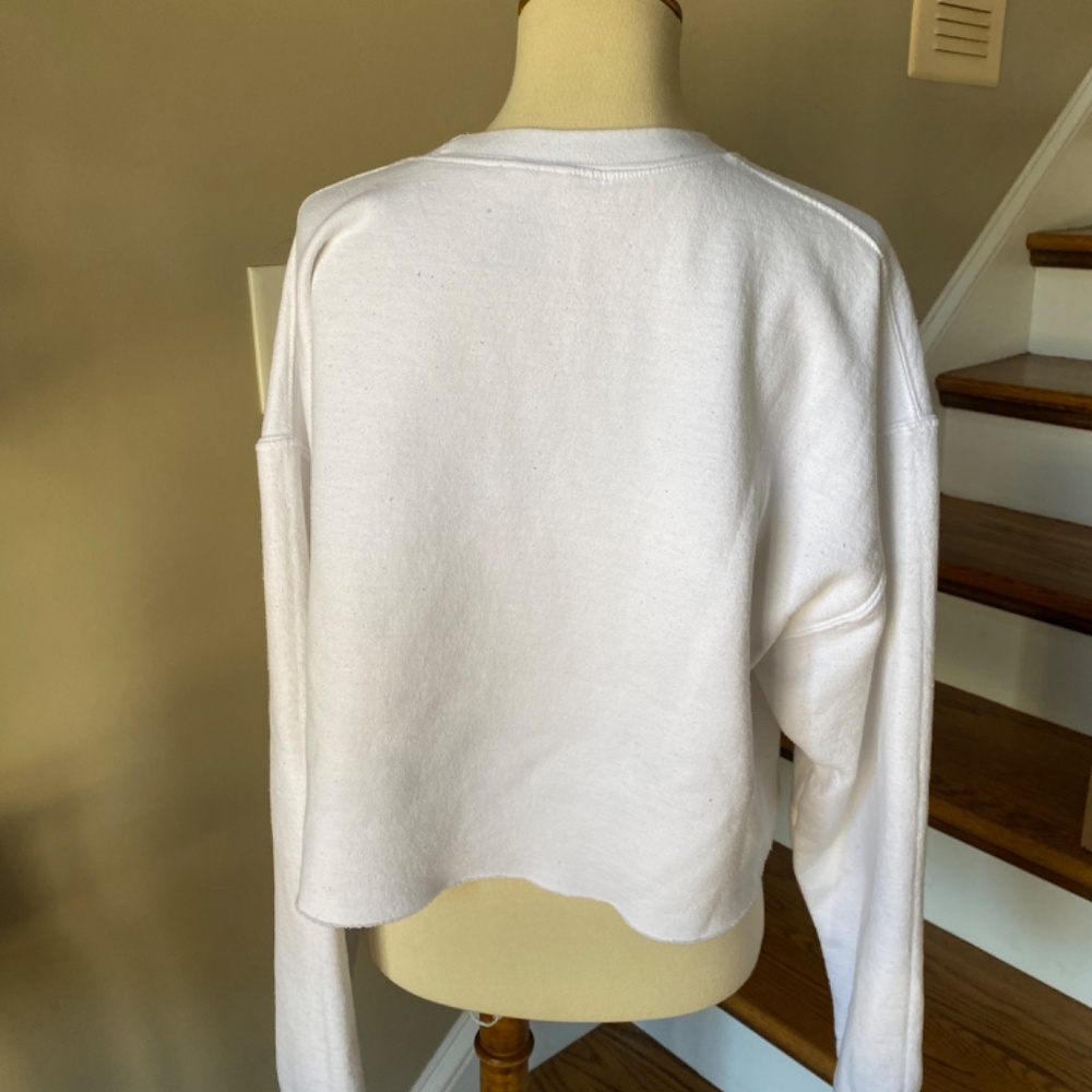 NastY Gal Such A Cherub Cropped Sweater Large - Picture 3 of 9